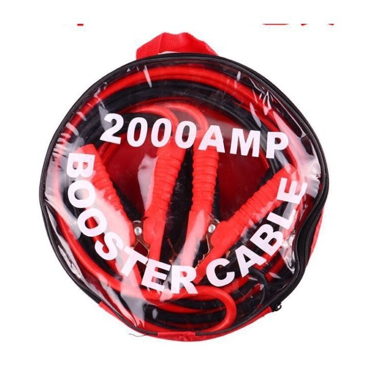  booster cable 4m 12v 24v correspondence large car 2000a isolation cover new goods prompt decision! storage case attaching!*