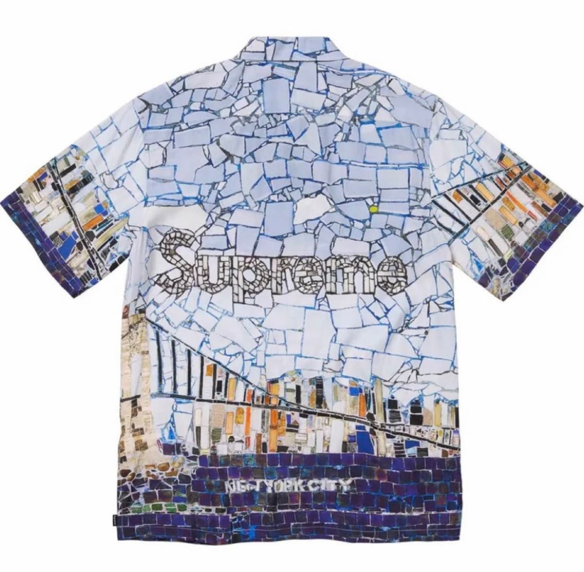 Supreme Mosaic S/S Shirt "Multicolor"