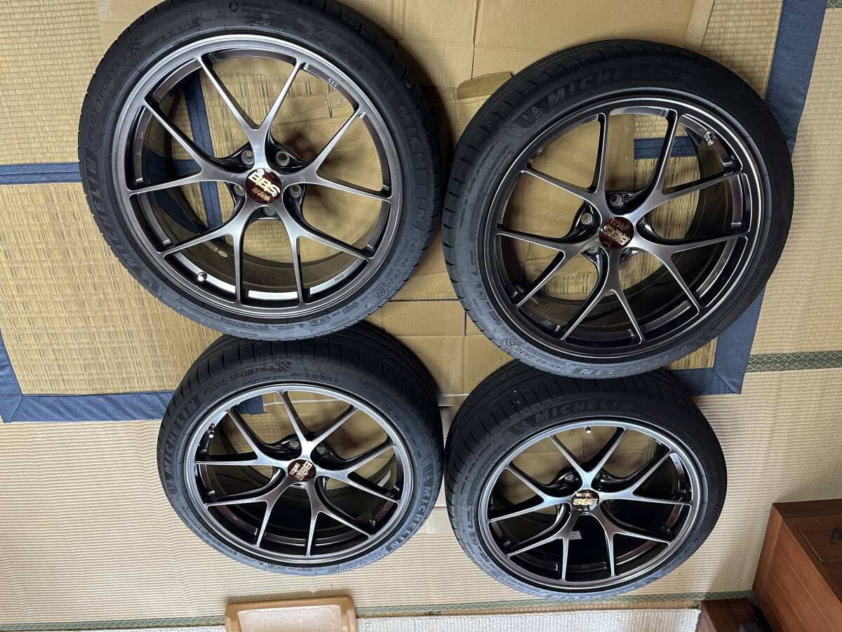  BBS RI-D 超超ジュラルミン超軽量ホイール タイヤセット 極上品!!の画像2