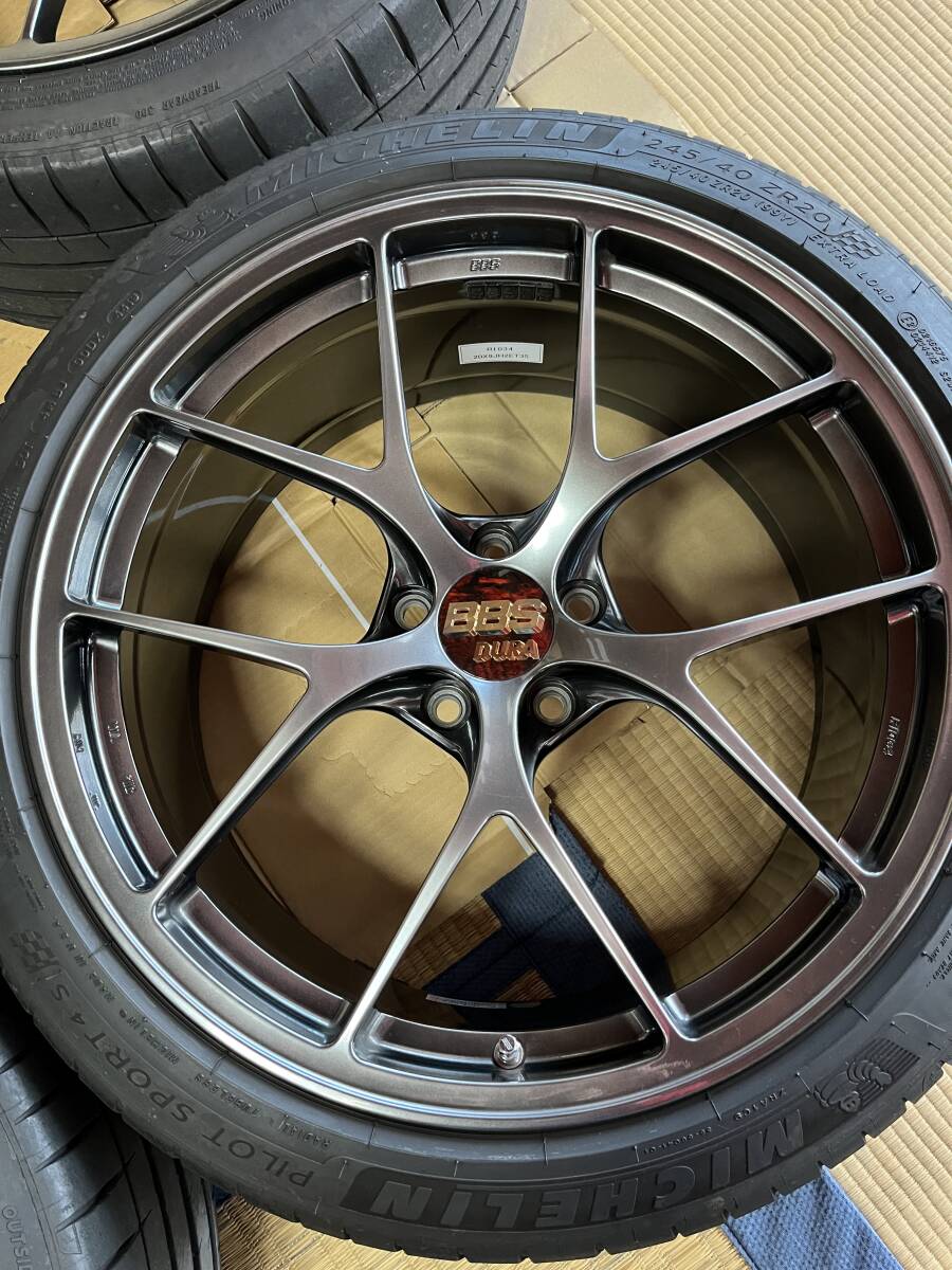  BBS RI-D 超超ジュラルミン超軽量ホイール タイヤセット 極上品!!の画像5