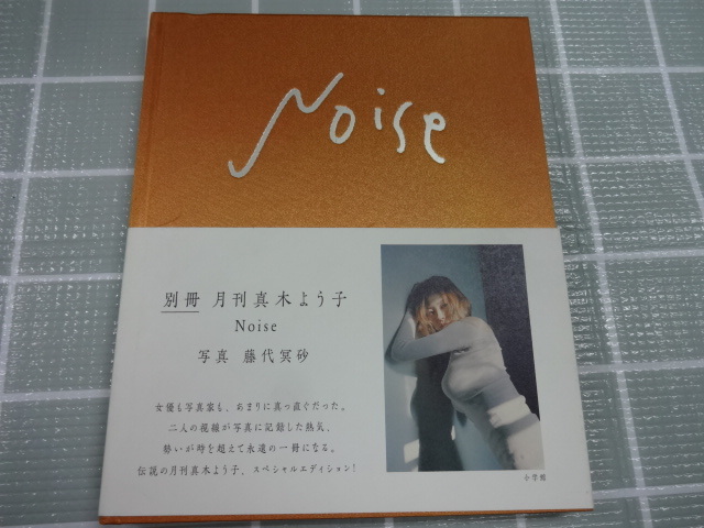 真木よう子　写真集　Noise　２０１９年初版　帯あり　ジャンク　女優_画像1