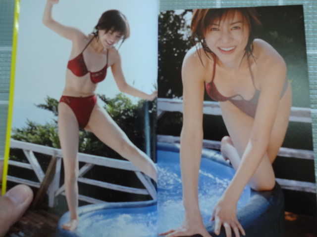 ASAHI　PRESS　ｖolume1　オムニパス写真集　井川遥　萩原舞　小川奈那　苺みるく　２００１年２版　ジャンク_画像5