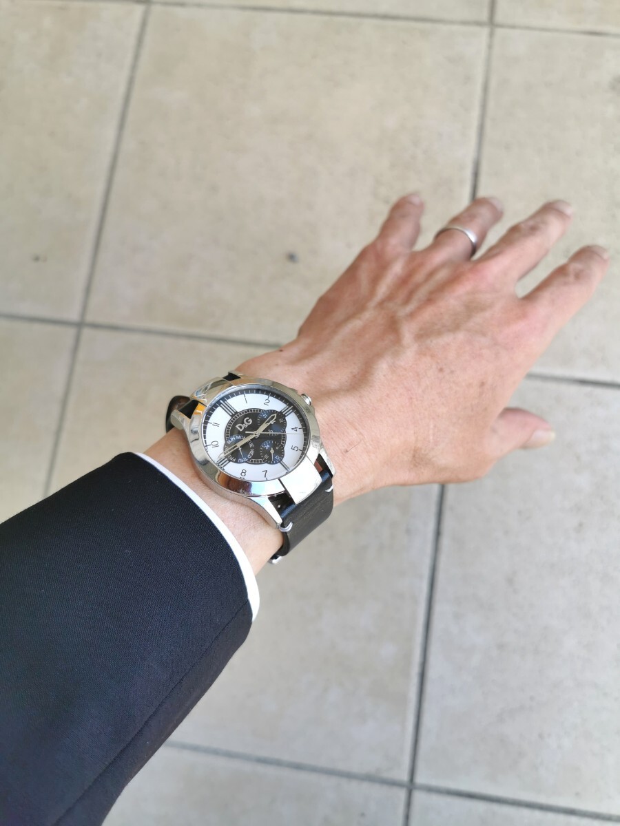 ドルガバ腕時計 メンズ ベルト社外品の画像2