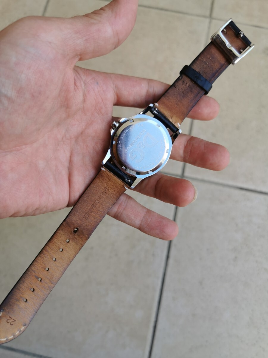 ドルガバ腕時計 メンズ ベルト社外品の画像10
