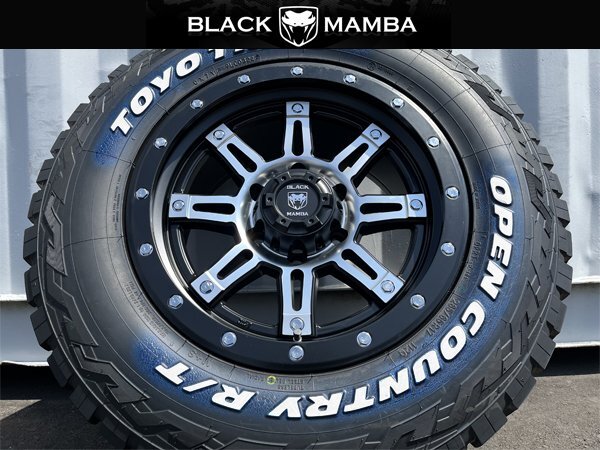 4本セット!! 17インチ 9j+20 6穴 PCD139.7 新品 タイヤホイールセット 265/70R17 TOYO オープンカントリー FJクルーザー エスカレード H3_画像2