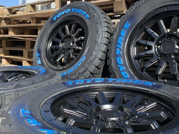 新品 16インチ タイヤホイールセット TOYO OPEN COUNTRY RT 235/70R16 ホワイトレター デリカ D5 RAV4_画像3