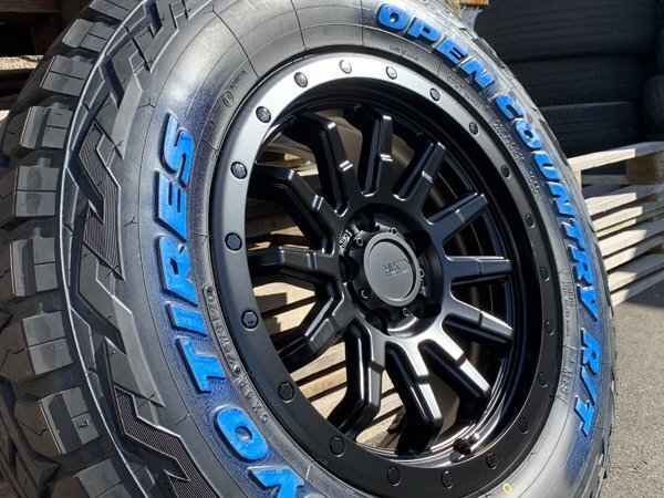 新品 16インチ タイヤホイールセット TOYO OPEN COUNTRY RT 235/70R16 ホワイトレター デリカ D5 RAV4_画像6