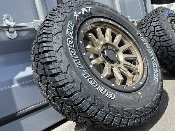 4本セット 16インチ 7.5j 245/70R16 デリカD5 RAV4 CX-5 エクストレイル 新品 タイヤホイールセット ホワイトレター YOKOHAMA ジオランダー_画像6