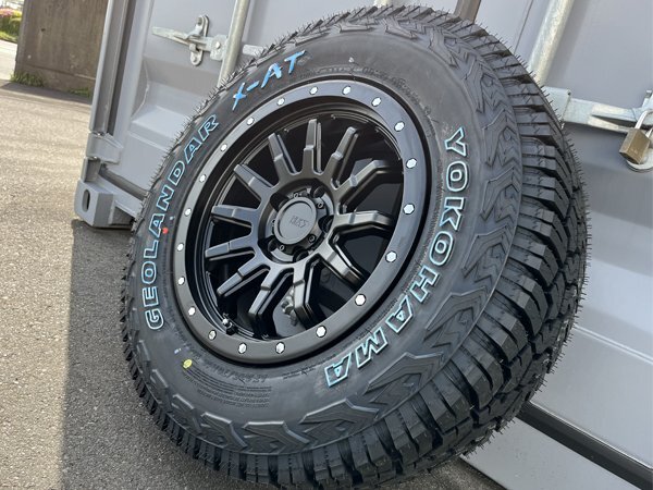 リフトアップ仕様! 16インチ 7.5j 245/70R16 デリカ D5 RAV4 CX5 エクストレイル 新品 4本 タイヤホイールセット マッドタイヤ オフロード_画像7