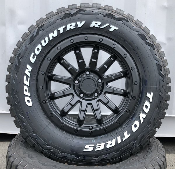 新品 16インチ タイヤホイールセット TOYO OPEN COUNTRY RT 235/70R16 ホワイトレター デリカ D5 RAV4_画像1