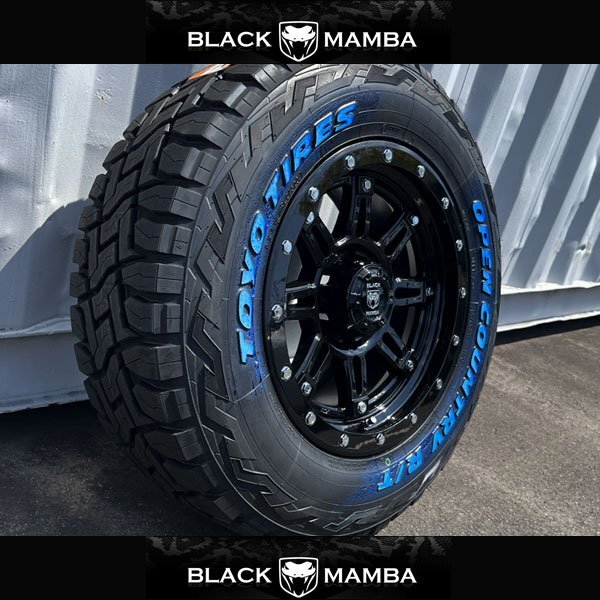 ハマー プラド ハイラックス シボレー タコマ 17インチ 9j+20 6H PCD139.7 新品 タイヤホイール 4本セット 265/70R17 TOYO OPENCOUNTRY RT_画像1