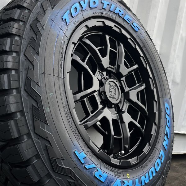 即納!! 225/70R16 エクストレイル T31 T32 新品 16インチ タイヤホイールセット 4本 トーヨー オープンカントリー RT ホワイトレター SUV_画像2