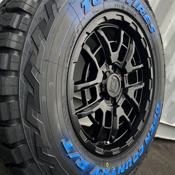 即納!! 225/70R16 エクストレイル T31 T32 新品 16インチ タイヤホイールセット 4本 トーヨー オープンカントリー RT ホワイトレター SUV_画像2