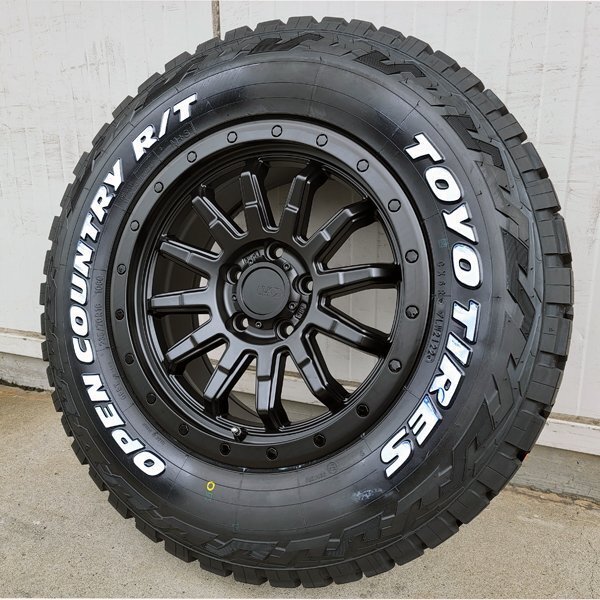 新品 16インチ タイヤホイールセット TOYO OPEN COUNTRY RT 235/70R16 ホワイトレター デリカ D5 RAV4_画像2