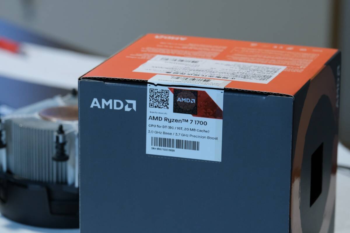 [中古・起動可能・ジャンク扱い] CPU AMD Ryzen 7 1700 BOX_画像7
