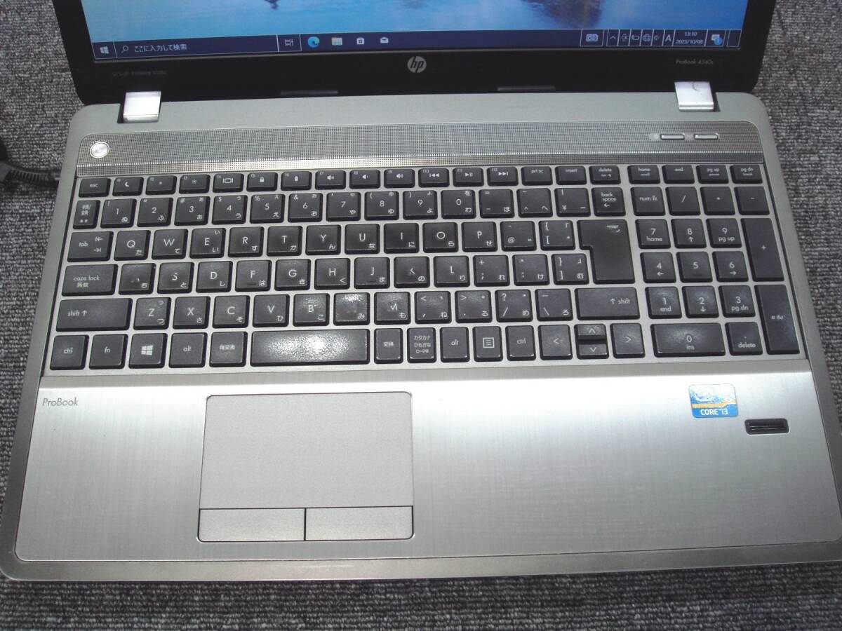 HP ProBook 4540S i3-3120M 2.5G 4GB 320GB 15.6インチ Windows10Pro 64ビット PC ノート パソコン _画像6