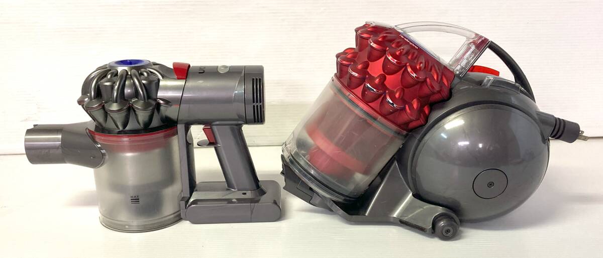 ★☆dyson ダイソン サイクロンクリーナー まとめて 2点セット CY24 SV11/HH11 可動品 充電コード 付属品 掃除機 家電☆★の画像4