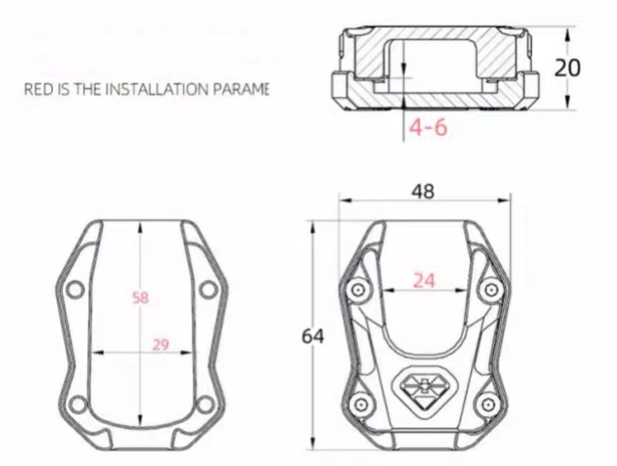 PCX ADV150 サイドスタンドプレート チタンカラーの画像10