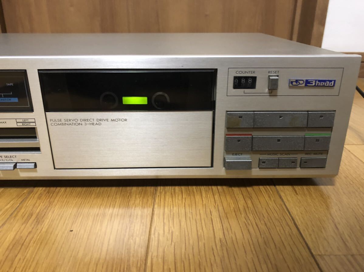 Victor ビクター DD-66 カセットデッキ ジャンク カセットテープデッキ オーディオ機器 ステレオ テープデッキ tape deck cassette の画像3