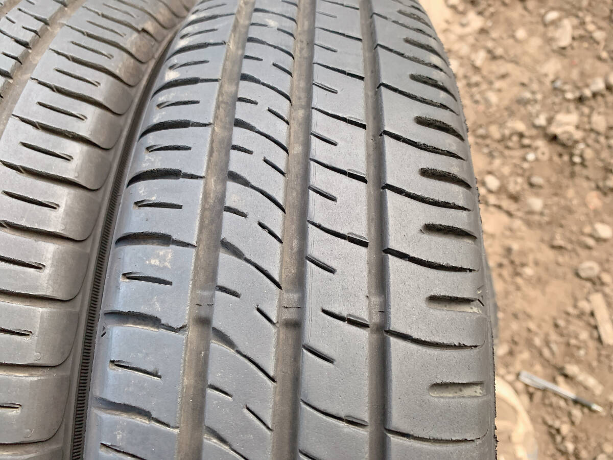 バリ山 ◆145/65R15 ◆ DUNLOP ENASAVE EC204 ◆ 2本セット 2021年製の画像2