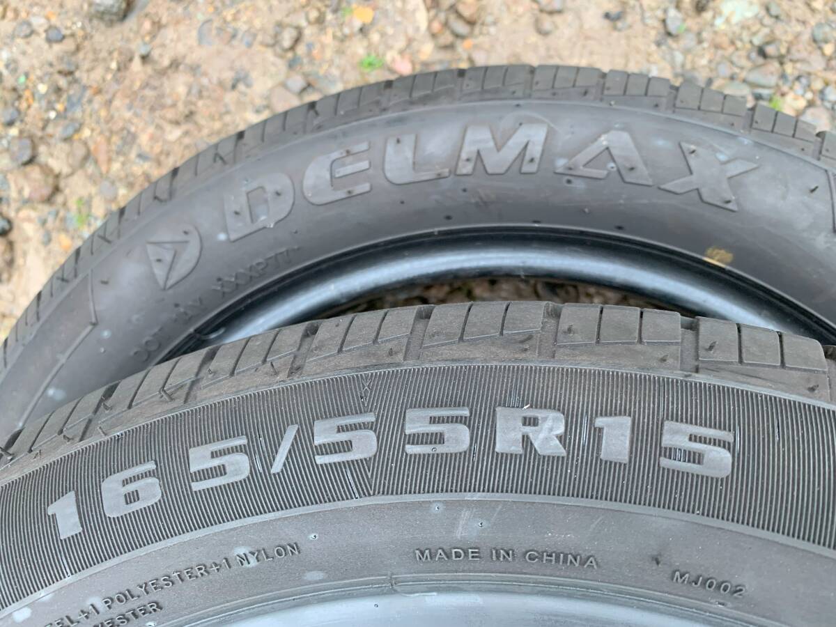 バリバリ山◆ 165/55R15 ◆ DELMAX NEO81 ◆ 2本セット 2021年製