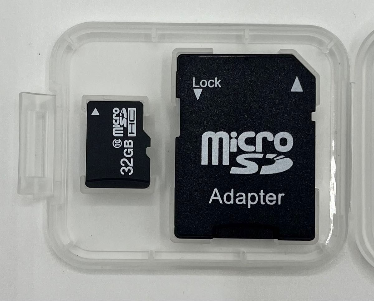 【新品未使用・ケースに汚れ】microSDカード　32GB 4枚まとめ売り
