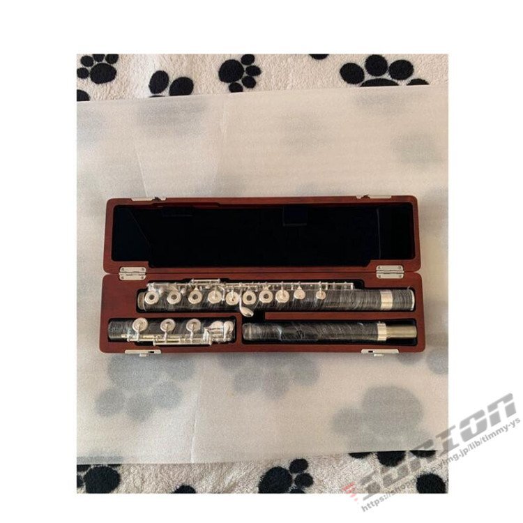  original wooden flute case musical instruments wind instruments flute C tube for H tube for hard case case cushion attaching 
