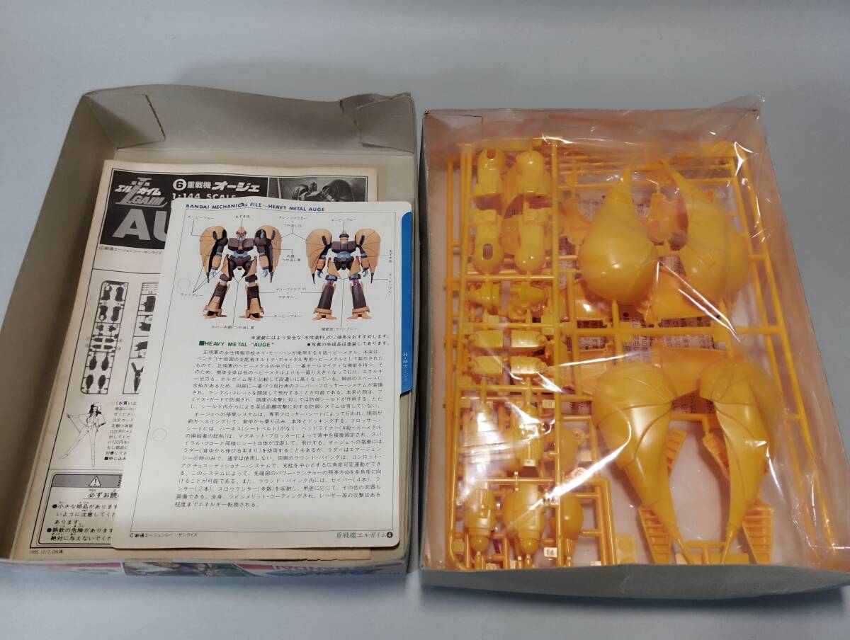 1/144 heavy metal o-je Heavy Metal L-Gaim L*GAIM instructions 2 sheets attaching Bandai used not yet constructed plastic model rare out of print 