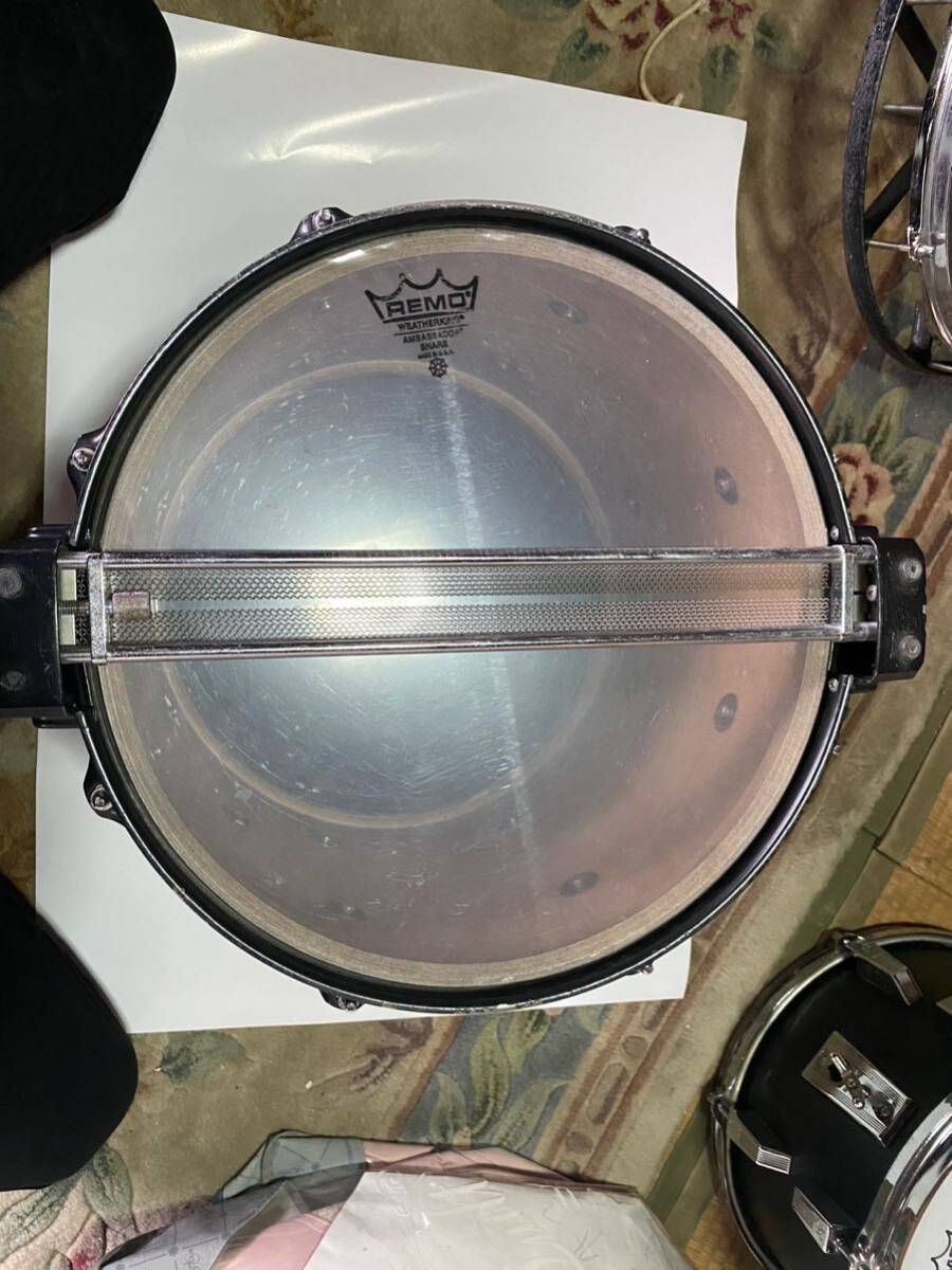 majestic snare drum 14×12マーチングドラム テナードラムの画像3