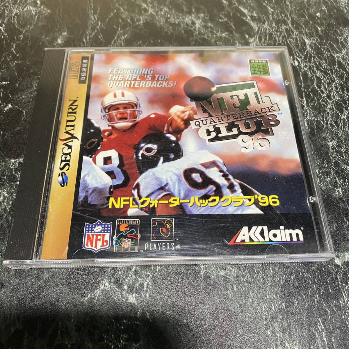 匿名配送　送料無料　レア　NFLクォーターバッククラブ'96 セガサターン_画像1