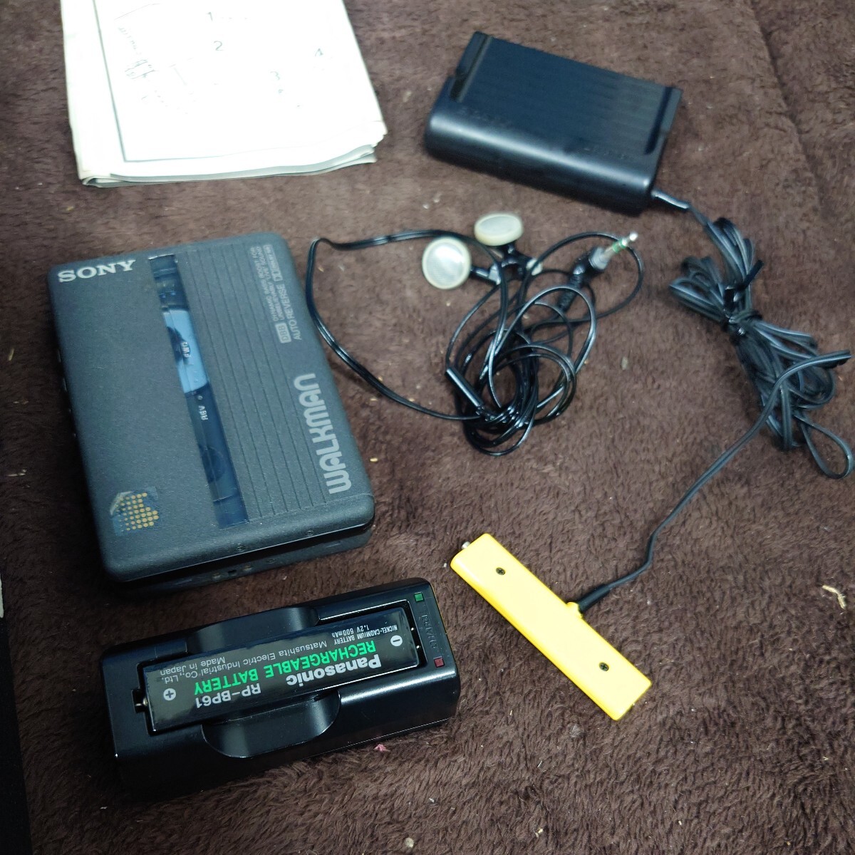 SONY WALKMAN WM-503 secondhand goods present condition goods accessory great number cassette player Walkman Showa Retro Sony 