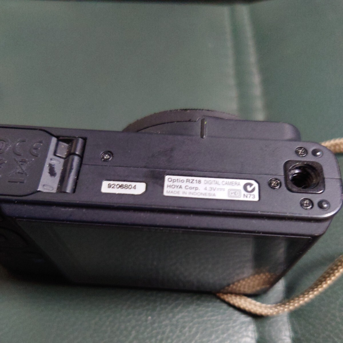 OPTIO RZ18 compact digital camera secondhand goods Junk present condition goods electrification verification settled 