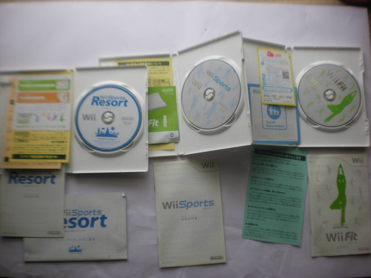 Wii　スポーツリゾート Wii Sports　Ｒｅｓｏｒｔ wiiフィット　 Wii Sports　 (wiiスポーツ)　中古品_画像2