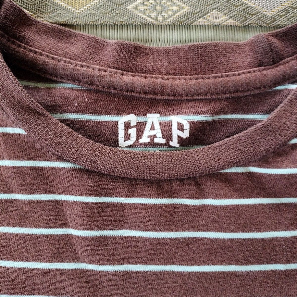 GAPKids半袖Tシャツ120 ボーダーTシャツ イカリ