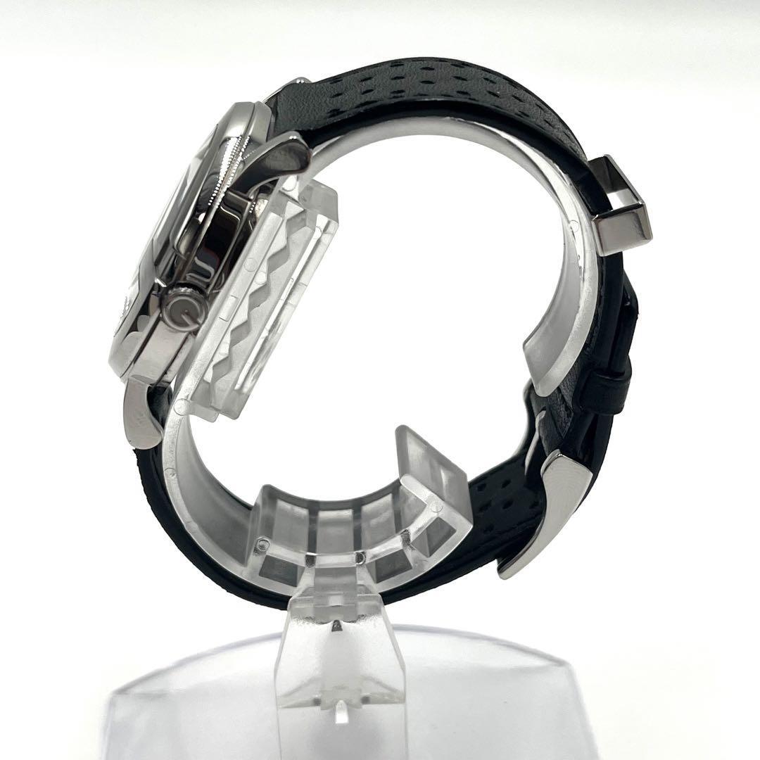 1 иен [ прекрасный товар ] гарантия / с ящиком / стандартный товар GUCCI Gucci 101J наручные часы G оправа Date кварц мужской женский унисекс Date часы 