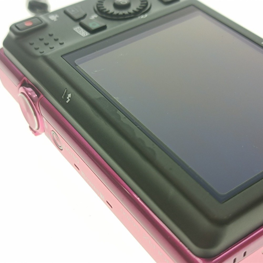 Nikon ニコン COOLPIX クールピクス S6200 コンパクトデジタルカメラ ピンク バッテリー 充電器付 レトロ コンデジ 光学機器 中古_画像9