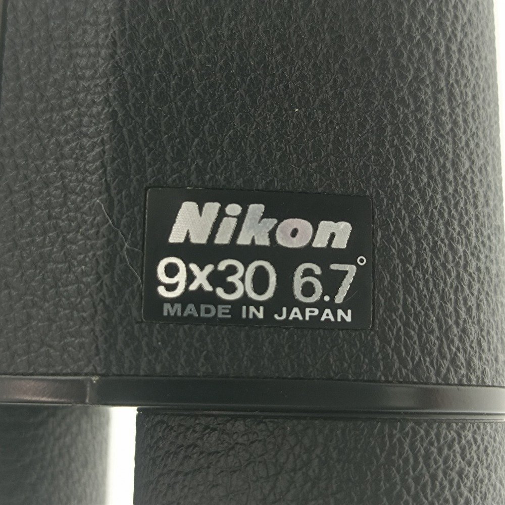 Nikon ニコン BINOCULARS 双眼鏡 9×30 6.7° 軽量 ヴィンテージ 観戦 バードウォッチング ライブ コンサート 光学機器 中古_画像9