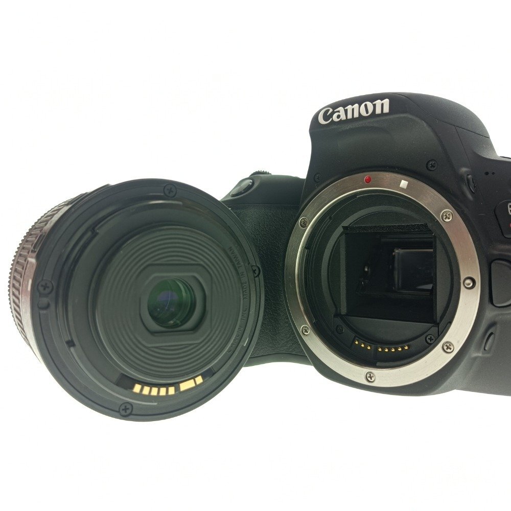 Canon キャノン デジタル一眼レフカメラ EOS kiss X9 イオス キス ボディ&レンズ EF-S 18-55mm 1:4-5.6 IS STM 箱付 光学機器 中古_画像3