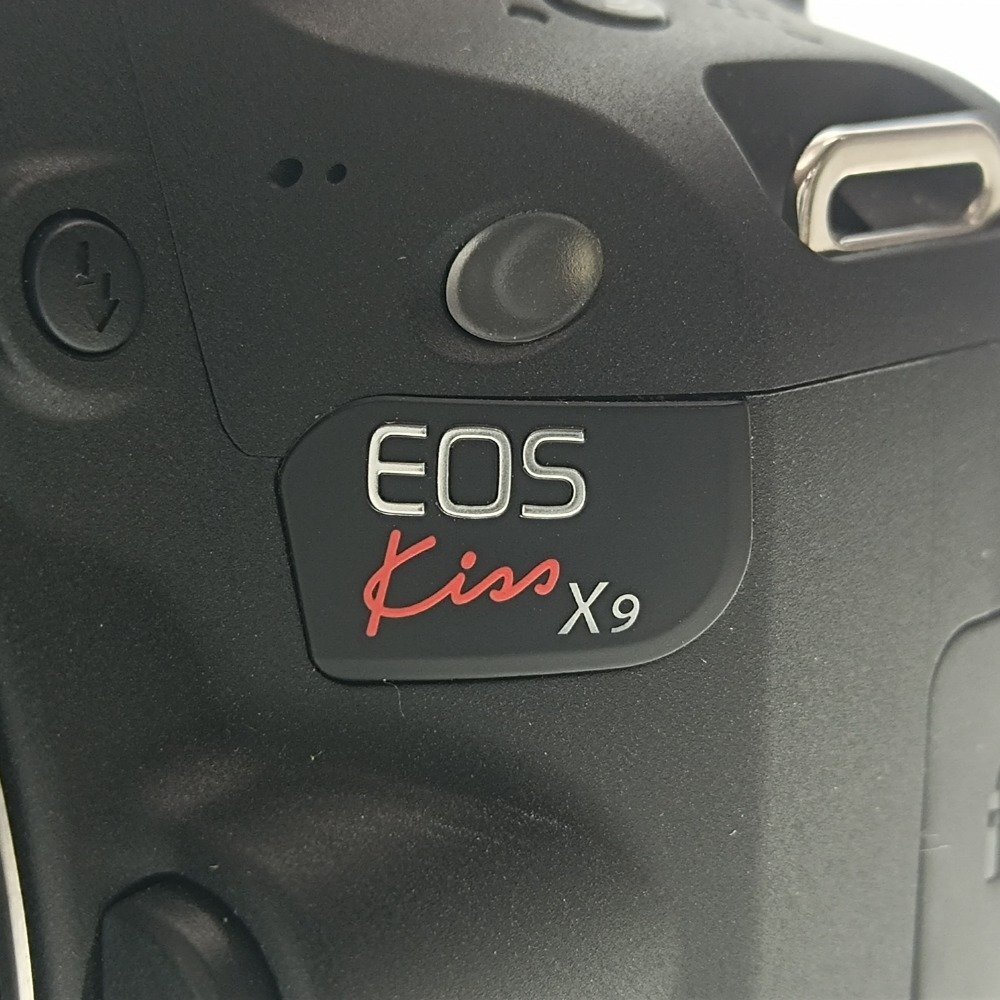 Canon キャノン デジタル一眼レフカメラ EOS kiss X9 イオス キス ボディ&レンズ EF-S 18-55mm 1:4-5.6 IS STM 箱付 光学機器 中古_画像9