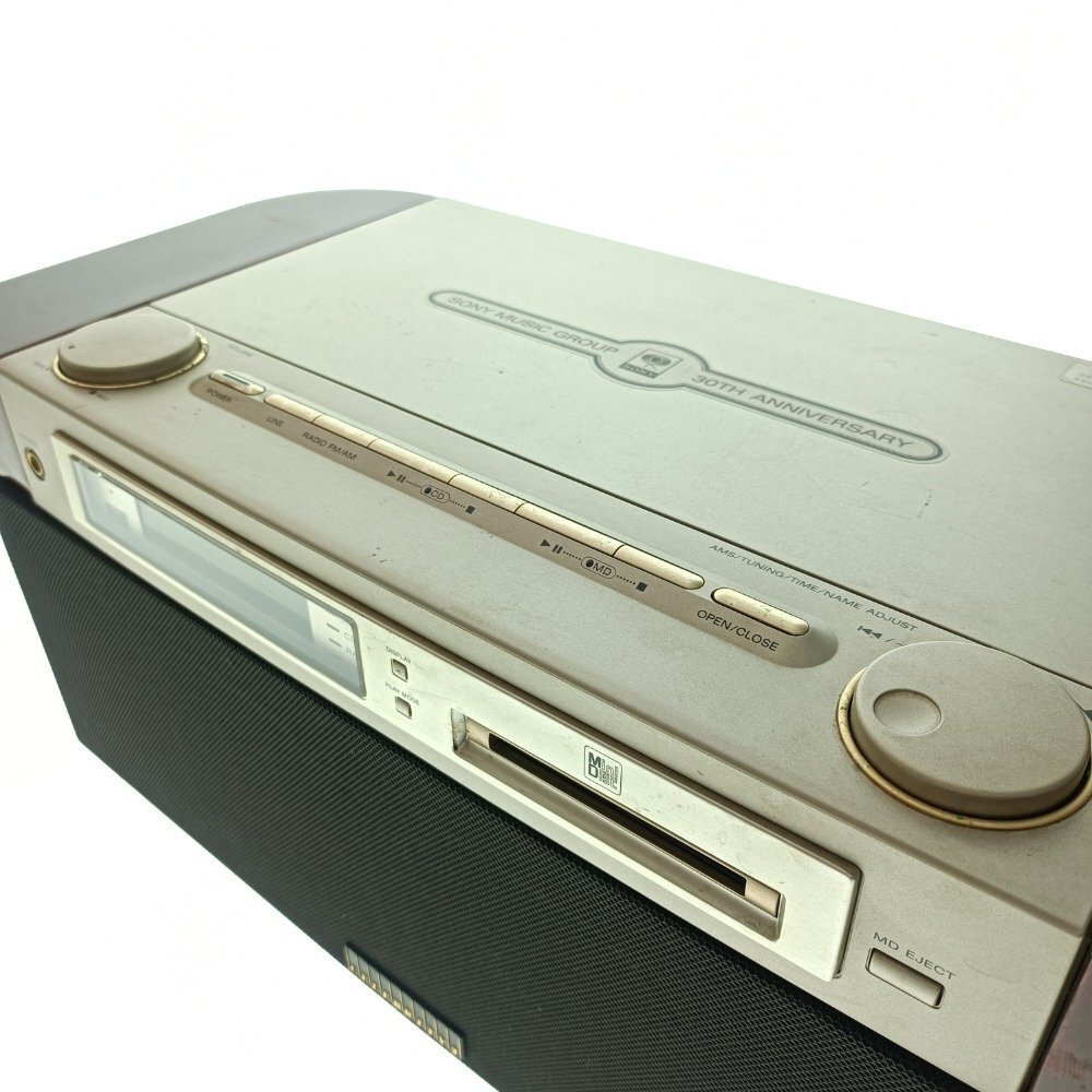 SONY Sony CD MD radio deck stereo player CELEBRITY Ⅱ MD-7000 30 anniversary Celeb liti audio equipment Junk used 