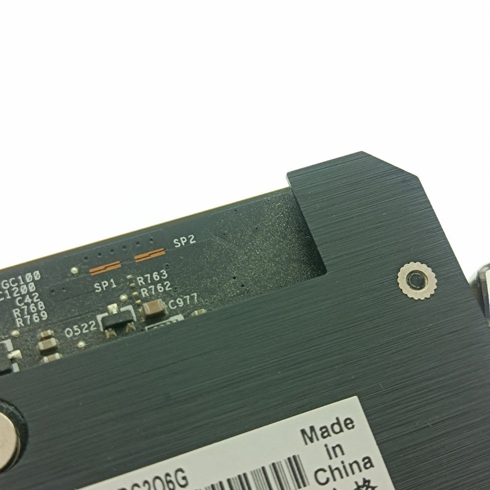 ASUS グラフィックボード GeForce GTX1060 6GB 箱付 本体 ゲーミング デスクトップ 自作 グラボ PC パーツ ビデオカード 現状 中古_画像8