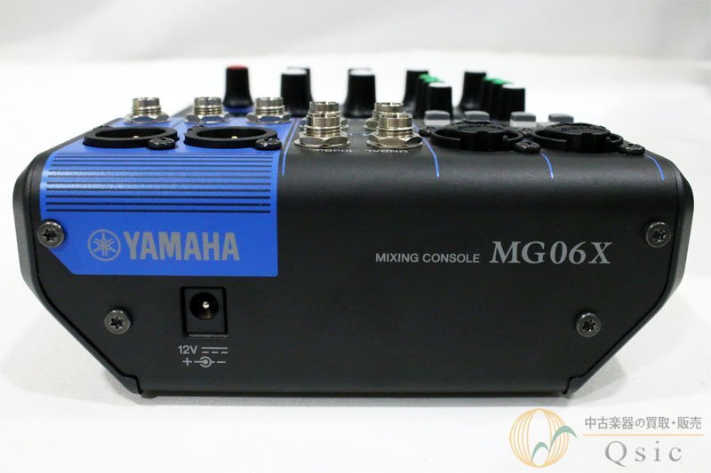 [極美品] YAMAHA MG06X 軽量コンパクトな6CHミキサー/エフェクト付き [OK509]の画像3