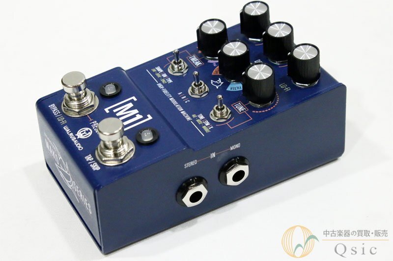 [極美品] Walrus Audio MAKO Series M1 High-Fidelity Modulation Machine あらゆるジャンルに適応するモジュレーションペダル [NJ572]の画像1