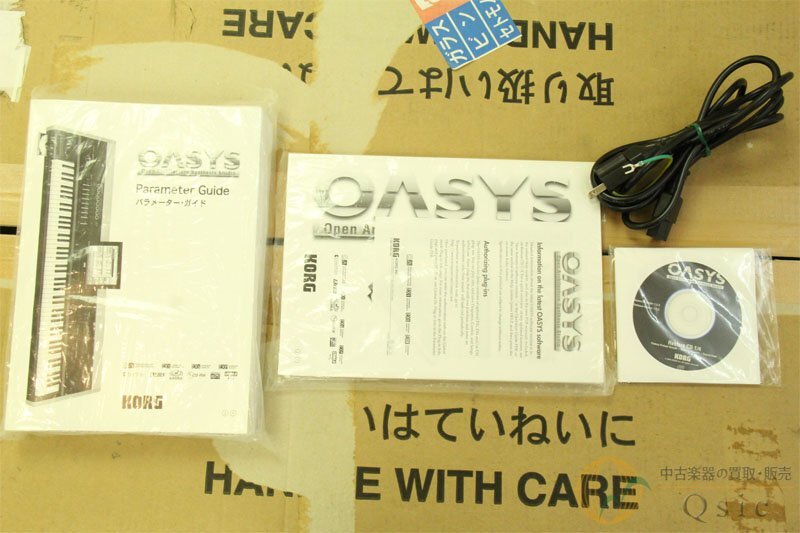 [ with translation ][ used ] KORG OASYS76 one era ....76 keyboard synthesizer!/ battery low therefore special price! [PK554]