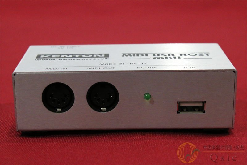 [美品] KENTON MIDI USB HOST MKII USB端子をMIDI IN / OUTに変換する便利なコンバーター [PK644]の画像5