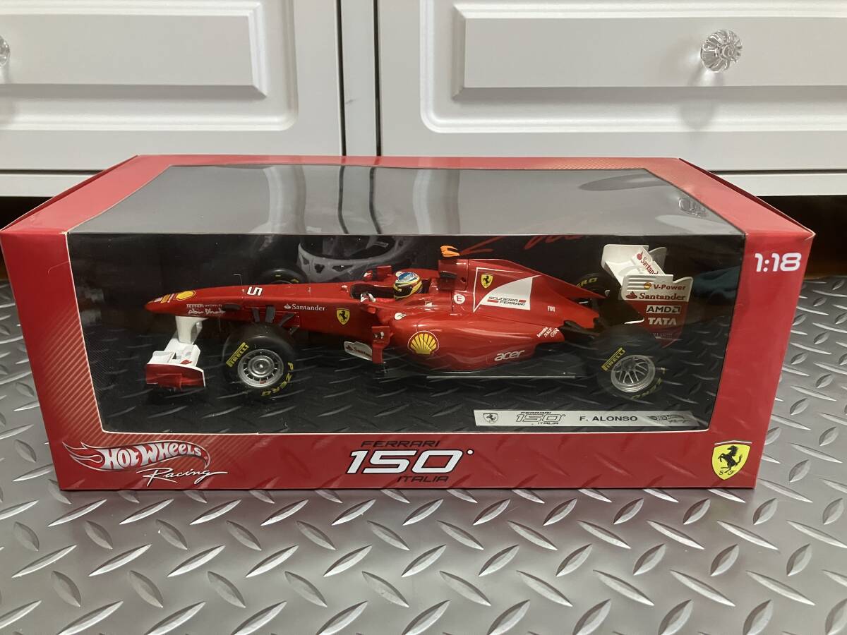  HW 1/18 フェラーリ F150 2011 イタリア【F.アロンソ】未開封品_画像1