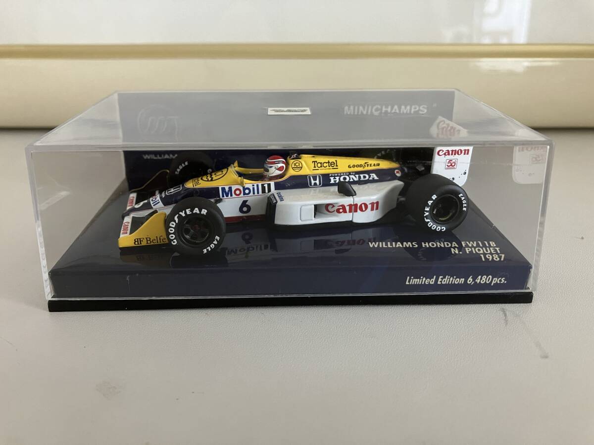 3＞PMA ミニチャンプス 1/43 ウィリアムズ ホンダ FW11B【N.ピケ】1987の画像5