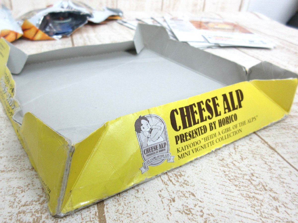 アルプスの少女ハイジ とろけるチーズのプチパン 海洋堂 ハイジミニヴィネットコレクション リバイバルバージョン 全5種セット 内袋未開封_画像8