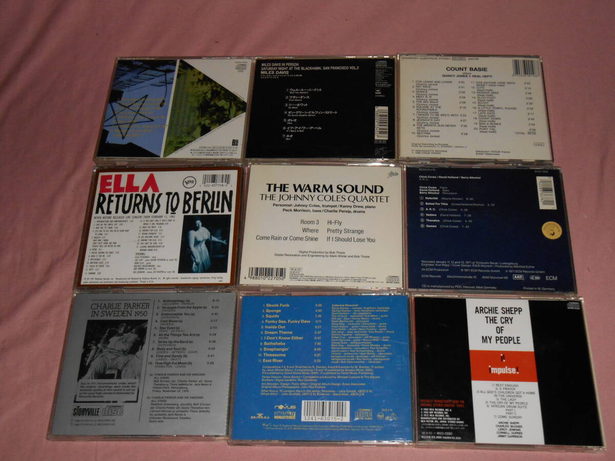 CD10■デイビス・ジョニーコレス・ELLA・クインシージョーンズ・他・9枚■BMG・他・海外_画像3