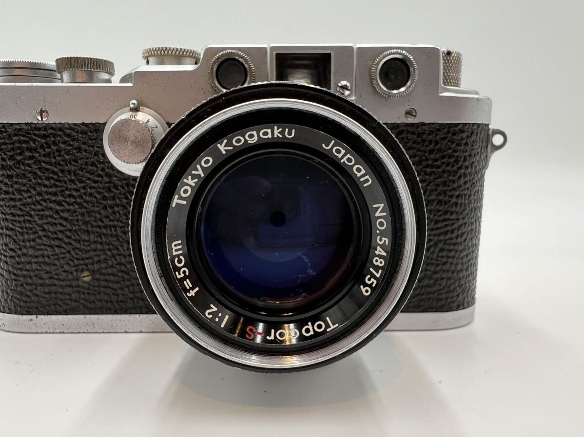Leotax レオタックス Topcor-S 1:2 f=5cm レンジファインダー フィルムカメラ ボディ レンズ #Earth95の画像3